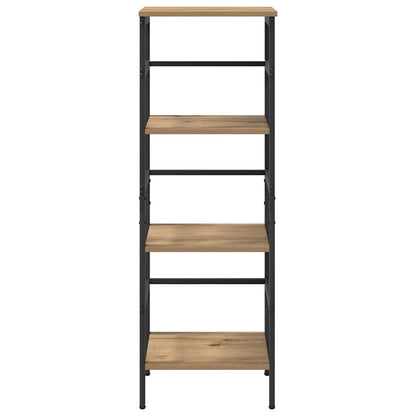 vidaXL Bücherregal Artisan-Eiche 40 x 29,5 x 115 cm Holzwerkstoff