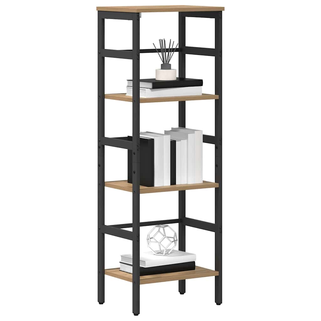 vidaXL Bücherregal Artisan-Eiche 40 x 29,5 x 115 cm Holzwerkstoff