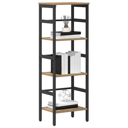 vidaXL Bücherregal Artisan-Eiche 40 x 29,5 x 115 cm Holzwerkstoff