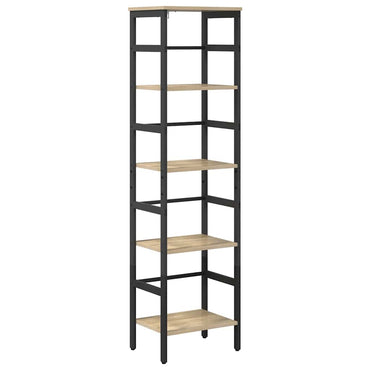 vidaXL Bücherregal Sonoma-Eiche 40 x 29,5 x 149 cm Holzwerkstoff