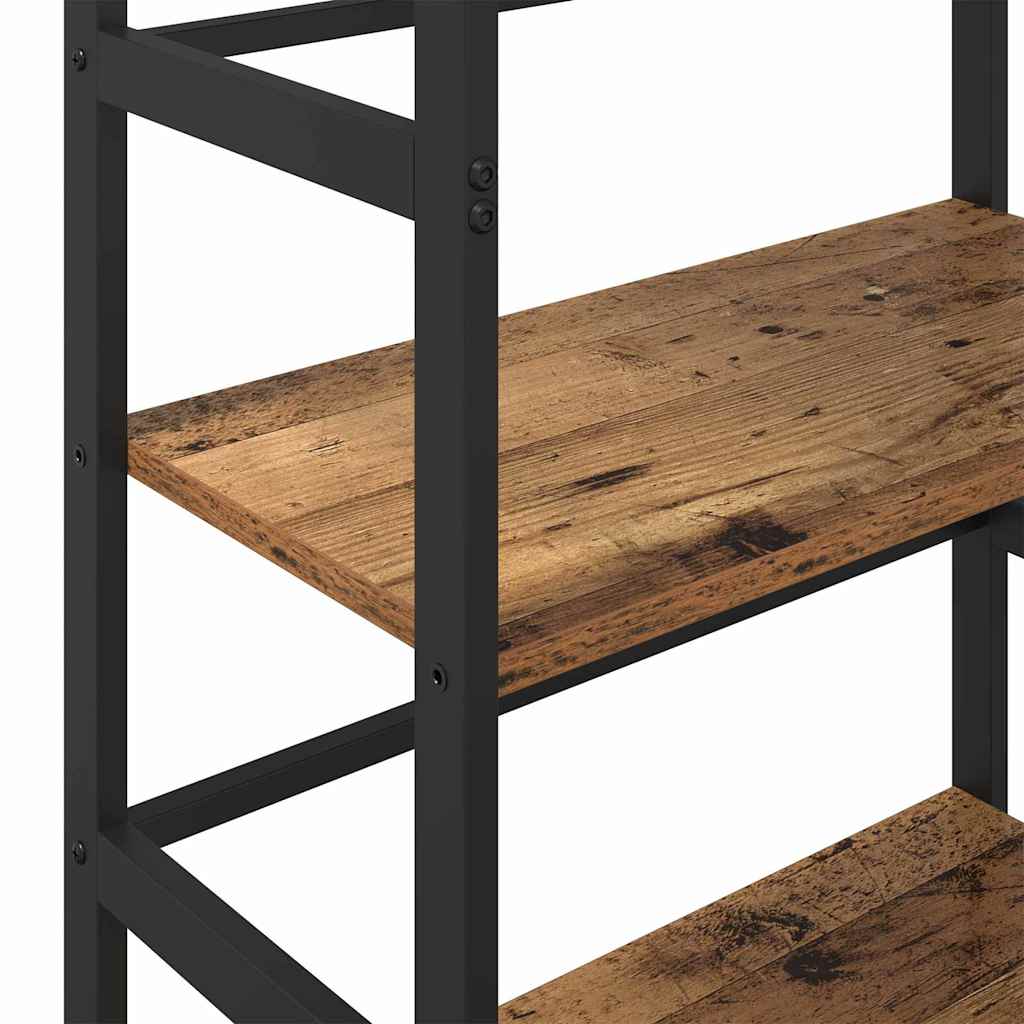 vidaXL Bücherregal Altholz 60 x 29,5 x 81 cm Holzwerkstoff