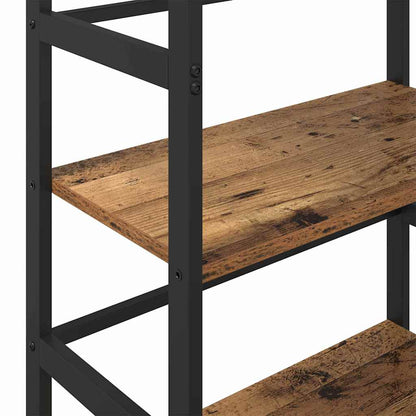 vidaXL Bücherregal Altholz 60 x 29,5 x 81 cm Holzwerkstoff