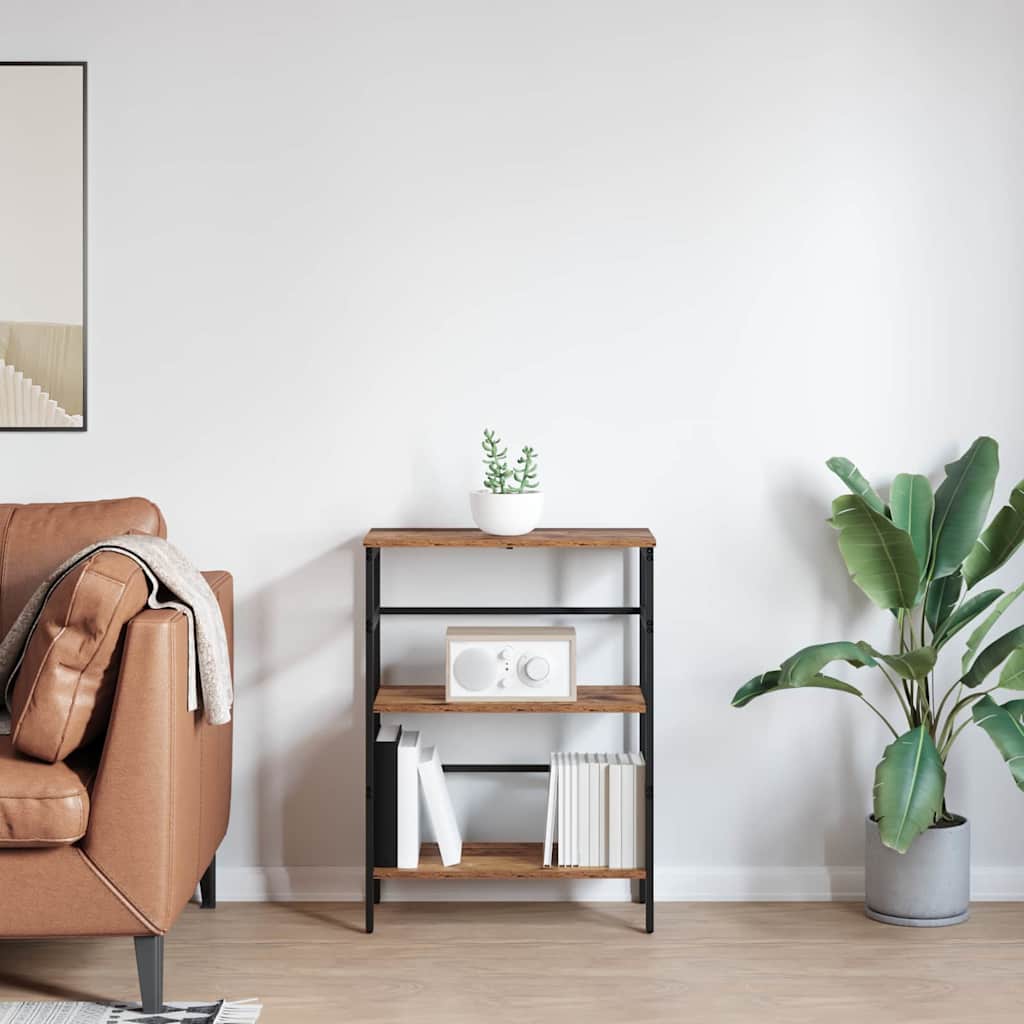 vidaXL Bücherregal Altholz 60 x 29,5 x 81 cm Holzwerkstoff