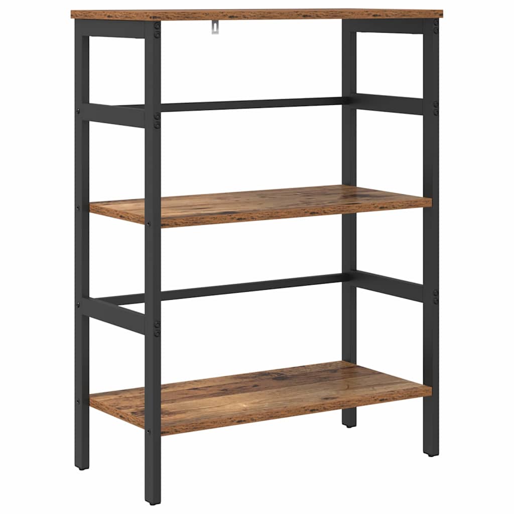 vidaXL Bücherregal Altholz 60 x 29,5 x 81 cm Holzwerkstoff