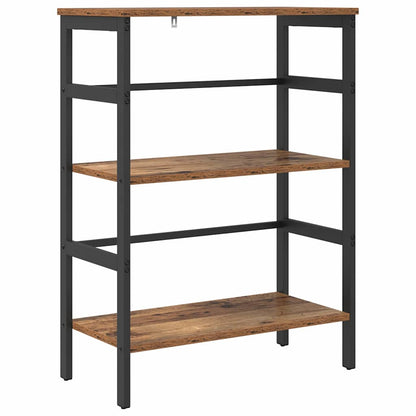 vidaXL Bücherregal Altholz 60 x 29,5 x 81 cm Holzwerkstoff