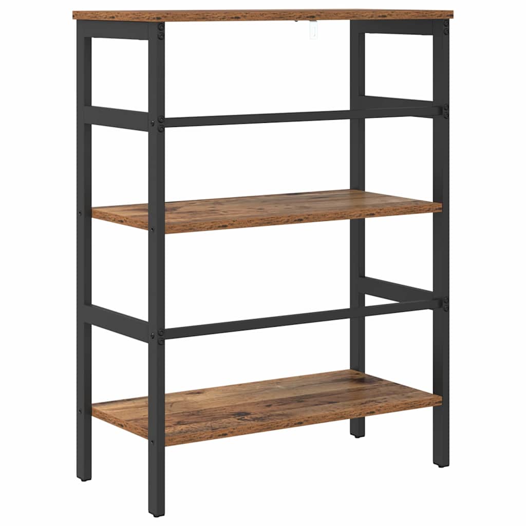 vidaXL Bücherregal Altholz 60 x 29,5 x 81 cm Holzwerkstoff