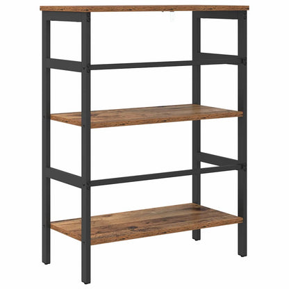 vidaXL Bücherregal Altholz 60 x 29,5 x 81 cm Holzwerkstoff