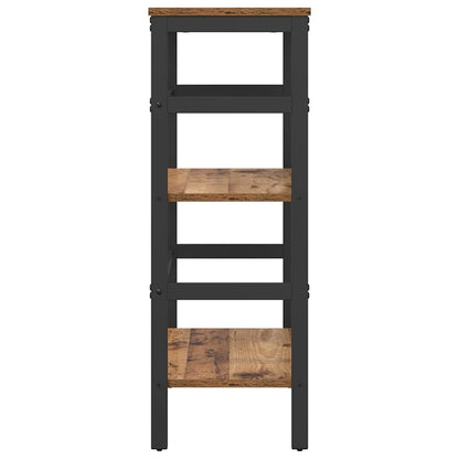 vidaXL Bücherregal Altholz 60 x 29,5 x 81 cm Holzwerkstoff