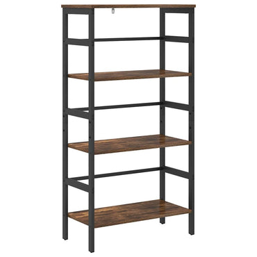 vidaXL Bücherregal Geräucherte Eiche 60 x 29,5 x 115 cm Holzwerkstoff
