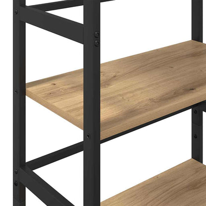 vidaXL Bücherregal Artisan-Eiche 60 x 29,5 x 115 cm Holzwerkstoff