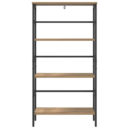 vidaXL Bücherregal Artisan-Eiche 60 x 29,5 x 115 cm Holzwerkstoff