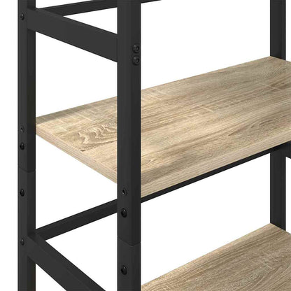 vidaXL Bücherregal Sonoma-Eiche 60 x 29,5 x 149 cm Holzwerkstoff