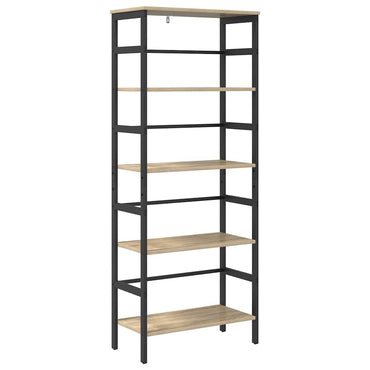 vidaXL Bücherregal Sonoma-Eiche 60 x 29,5 x 149 cm Holzwerkstoff
