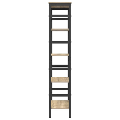 vidaXL Bücherregal Sonoma-Eiche 60 x 29,5 x 149 cm Holzwerkstoff