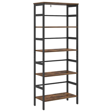 vidaXL Bücherregal Geräucherte Eiche 60 x 29,5 x 149 cm Holzwerkstoff