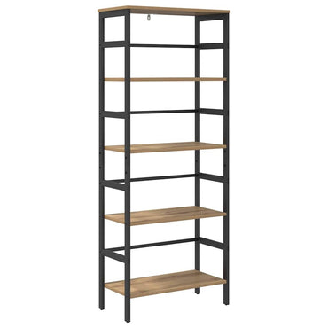 vidaXL Bücherregal Artisan-Eiche 60 x 29,5 x 149 cm Holzwerkstoff
