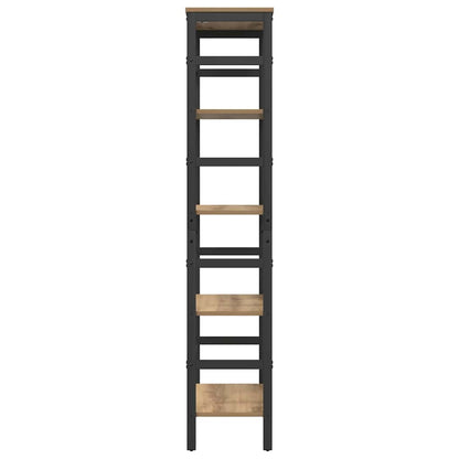 vidaXL Bücherregal Artisan-Eiche 60 x 29,5 x 149 cm Holzwerkstoff