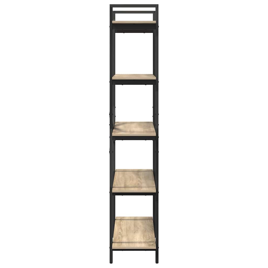 vidaXL Bücherregal Sonoma-Eiche 100 x 33,5 x 178 cm Holzwerkstoff