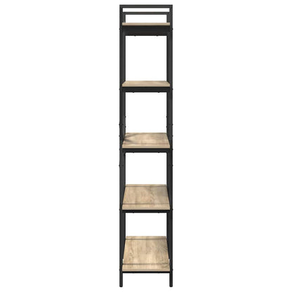 vidaXL Bücherregal Sonoma-Eiche 100 x 33,5 x 178 cm Holzwerkstoff