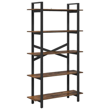 vidaXL Bücherregal Geräucherte Eiche 100 x 33,5 x 178 cm Holzwerkstoff