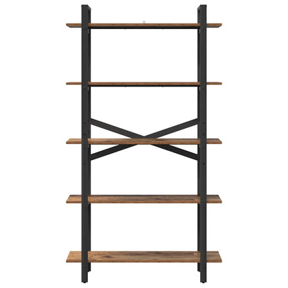 Bücherregal Altholz 100 x 33,5 x 178 cm Holzwerkstoff