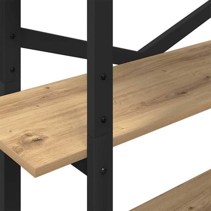 vidaXL Bücherregal Artisan-Eiche 100 x 33,5 x 178 cm Holzwerkstoff