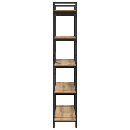 vidaXL Bücherregal Artisan-Eiche 100 x 33,5 x 178 cm Holzwerkstoff