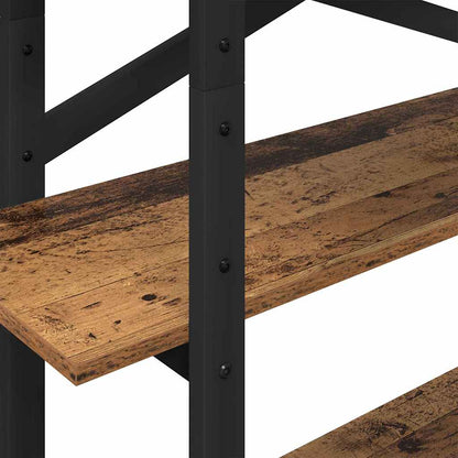 Bücherregal Altholz 100 x 33,5 x 140 cm Holzwerkstoff