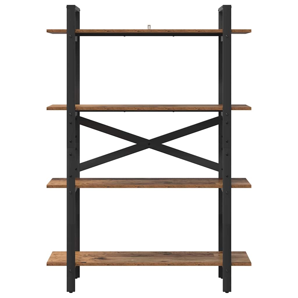 Bücherregal Altholz 100 x 33,5 x 140 cm Holzwerkstoff
