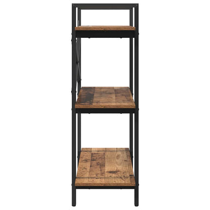 vidaXL Bücherregal Altholz 100 x 33,5 x 102 cm Holzwerkstoff