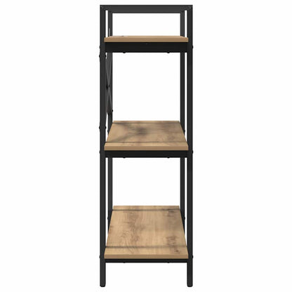 vidaXL Bücherregal Artisan-Eiche 100 x 33,5 x 102 cm Holzwerkstoff