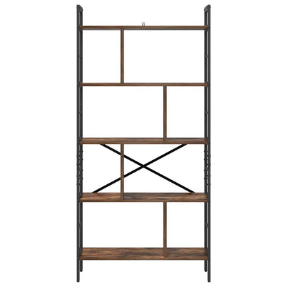 vidaXL Bücherregal Geräucherte Eiche 75 x 30 x 156 cm Holzwerkstoff
