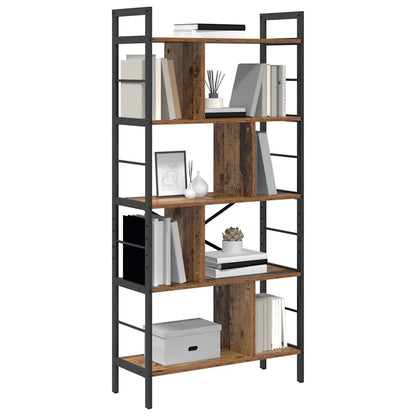 Bücherregal Altholz 75 x 30 x 156 cm Holzwerkstoff