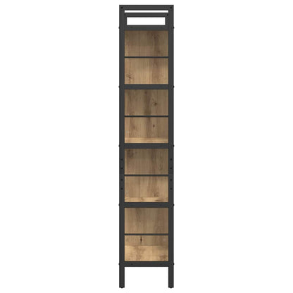 vidaXL Bücherregal Artisan-Eiche 75 x 30 x 156 cm Holzwerkstoff