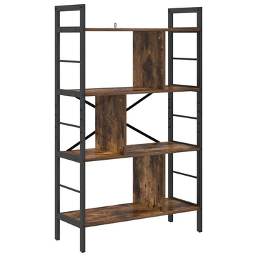 vidaXL Bücherregal Geräucherte Eiche 75 x 30 x 123,5 cm Holzwerkstoff