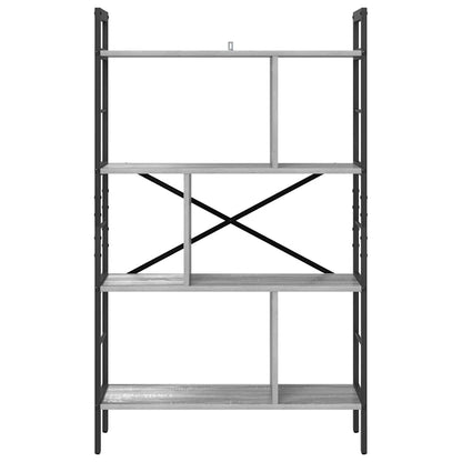 Bücherregal Graues Sonoma 75 x 30 x 123,5 cm Holzwerkstoff