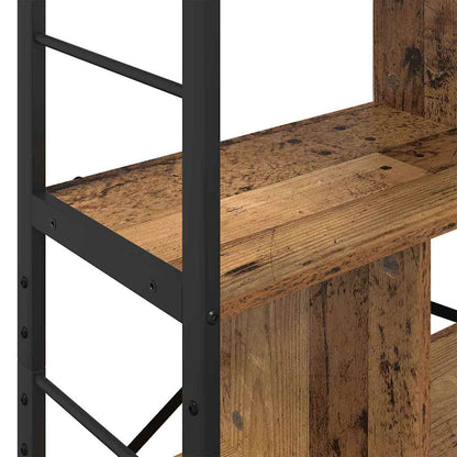 vidaXL Bücherregal Altholz 75 x 30 x 123,5 cm Holzwerkstoff