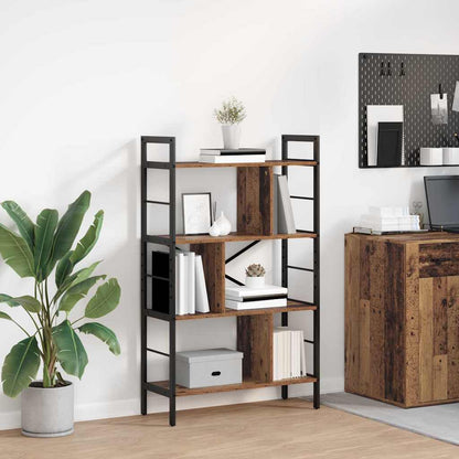 vidaXL Bücherregal Altholz 75 x 30 x 123,5 cm Holzwerkstoff