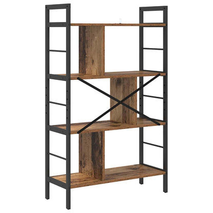 vidaXL Bücherregal Altholz 75 x 30 x 123,5 cm Holzwerkstoff