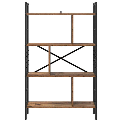 vidaXL Bücherregal Altholz 75 x 30 x 123,5 cm Holzwerkstoff