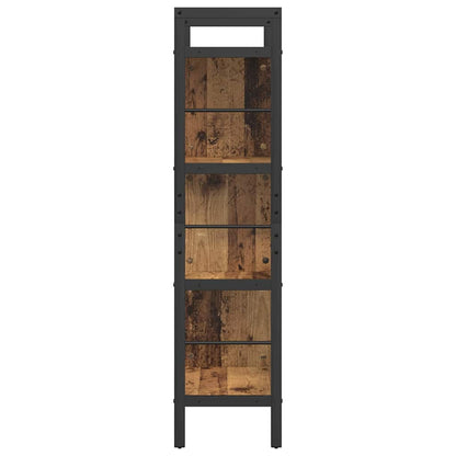 vidaXL Bücherregal Altholz 75 x 30 x 123,5 cm Holzwerkstoff