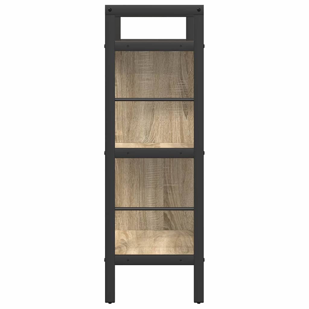Bücherregal Sonoma-Eiche 75 x 30 x 91 cm Holzwerkstoff