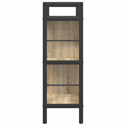 Bücherregal Sonoma-Eiche 75 x 30 x 91 cm Holzwerkstoff