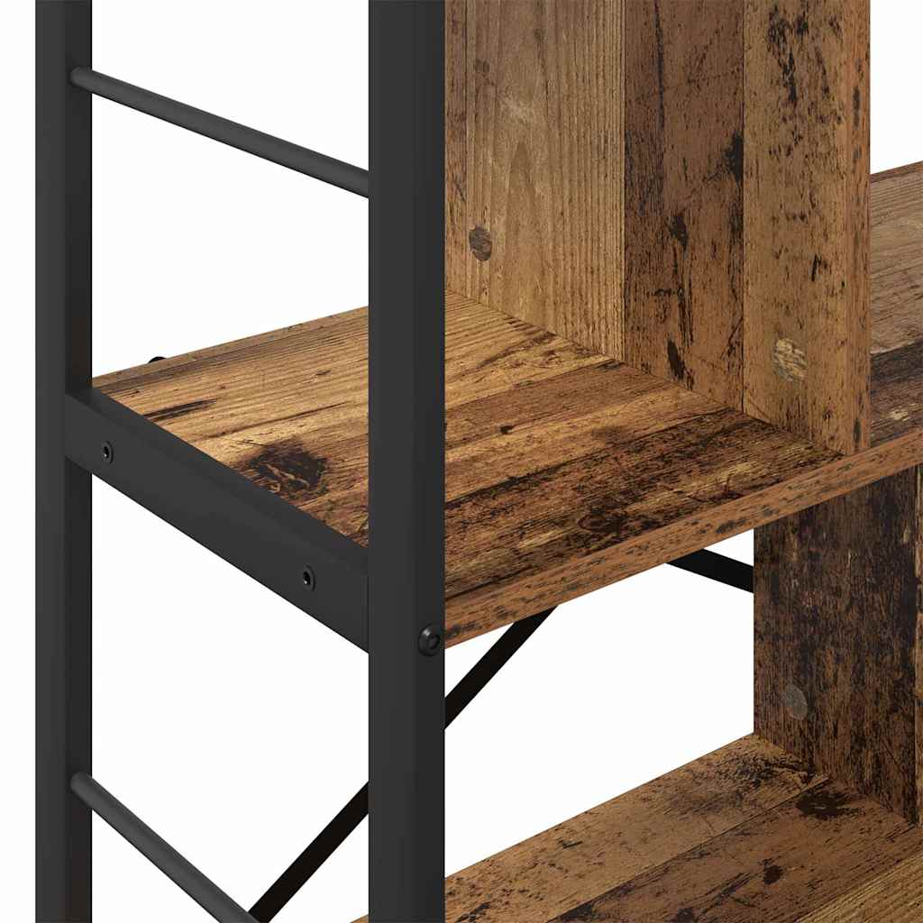 vidaXL Bücherregal Altholz 75 x 30 x 91 cm Holzwerkstoff