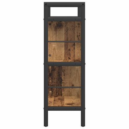 vidaXL Bücherregal Altholz 75 x 30 x 91 cm Holzwerkstoff