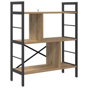 vidaXL Bücherregal Artisan-Eiche 75 x 30 x 91 cm Holzwerkstoff