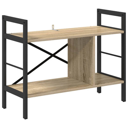 Bücherregal Sonoma-Eiche 75 x 30 x 58,5 cm Holzwerkstoff