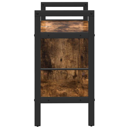 vidaXL Bücherregal Geräucherte Eiche 75 x 30 x 58,5 cm Holzwerkstoff