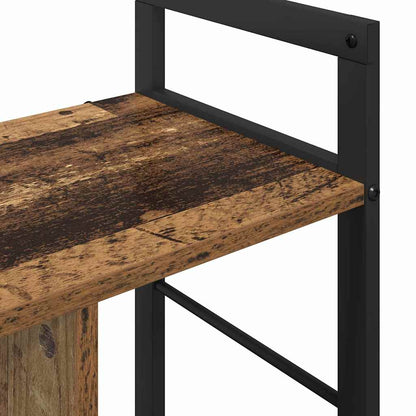 vidaXL Bücherregal Altholz 75 x 30 x 58,5 cm Holzwerkstoff