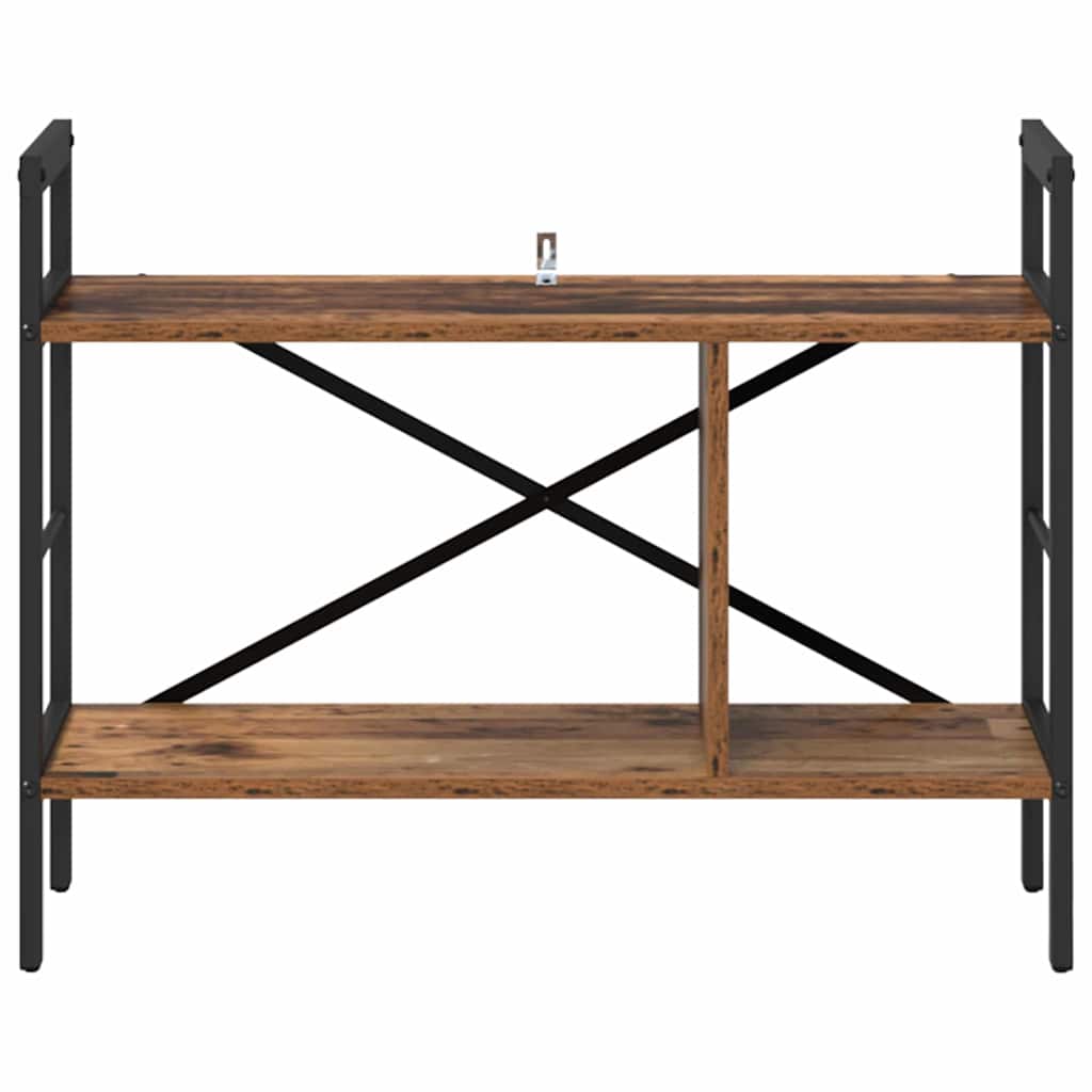 vidaXL Bücherregal Altholz 75 x 30 x 58,5 cm Holzwerkstoff